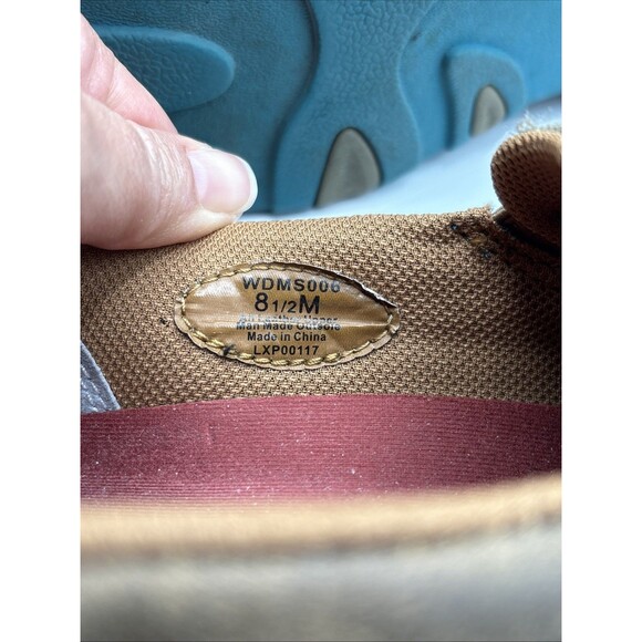 Twisted X Slip On Tan/Turquoise Leather Women’s 8.5 - Picture 8 of 8